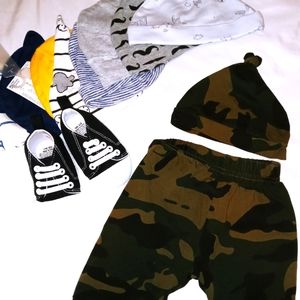 Free W/Purchase! Newborn Baby Boy Hats & Shoes